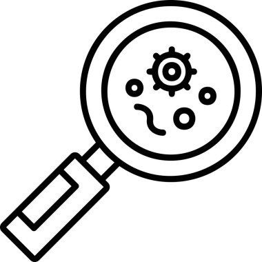 Denetim vektörü düz renk simgesi