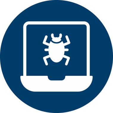 Bilgisayar. Web simgesi basit illüstrasyon