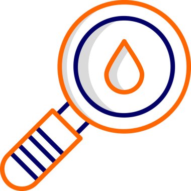 Arama simgesi vektör illüstrasyonu 