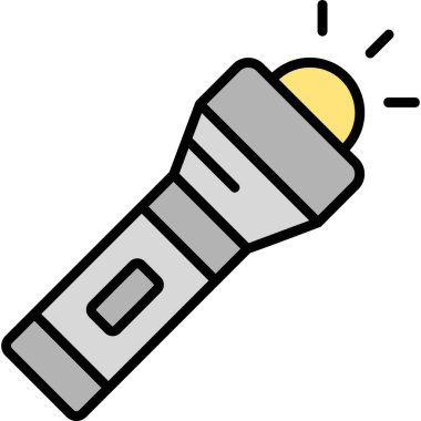 Modern simge vektör illüstrasyonunu yak