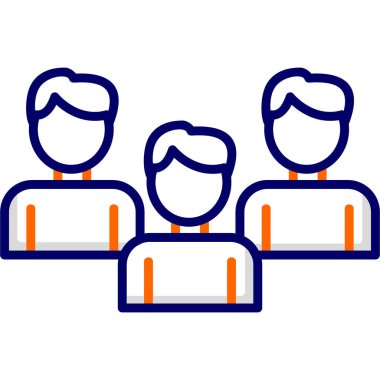 İş ekibi. Basit tasarım