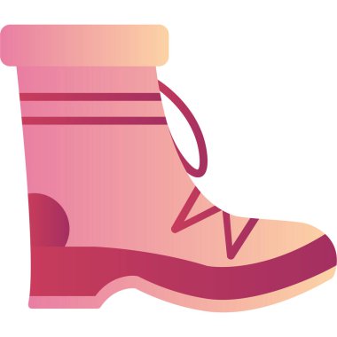 Boot. Web simgesi vektör illüstrasyonu