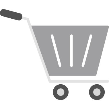 Trolley icon, illustration for web