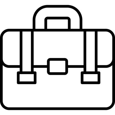 Portföy. Web simgesi basit illüstrasyon