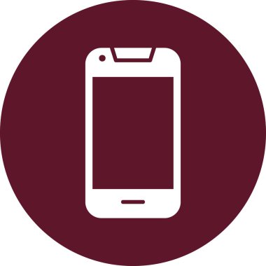 Smartphone Simgesi, vektör illüstrasyonu