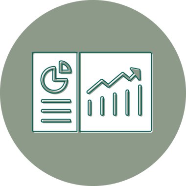 Kontrol paneli simgesi, modern tasarım illüstrasyonu