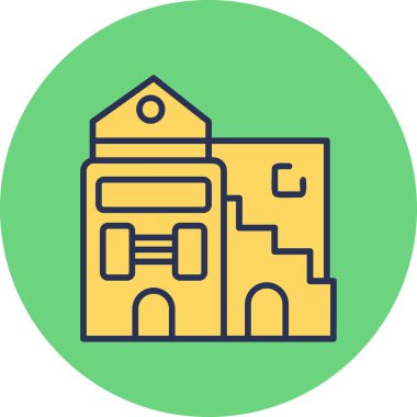 Eğitim simgesinin vektör illüstrasyonu