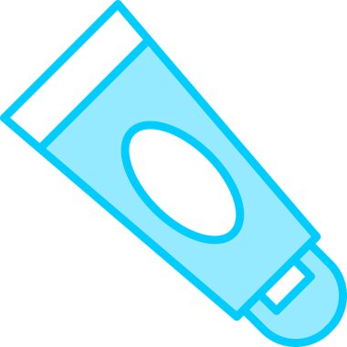 Losyon basit simgesi, vektör illüstrasyonu