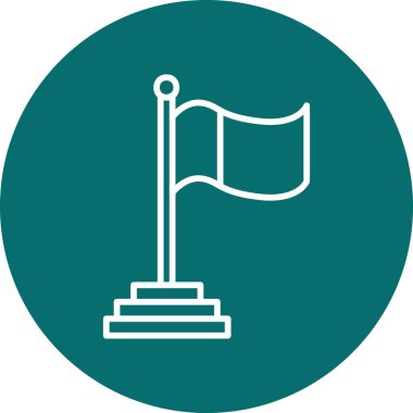 Kişisel ve ticari kullanım için güzel bayrak simgesi....