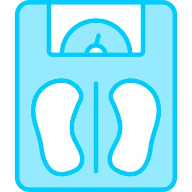 Weight Scale icon modern vector illustration