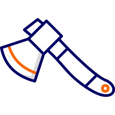 Balta simgesi vektör illüstrasyonu 