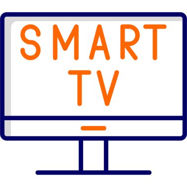 tv simge vektör çizim