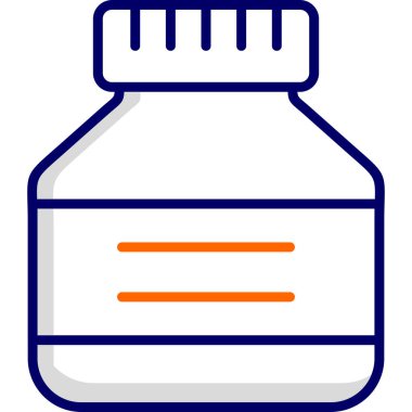 Mürekkep modern simge vektör illüstrasyonu