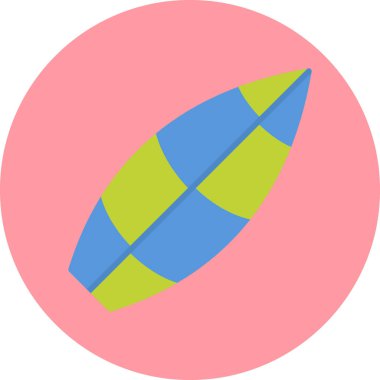 Sörf tahtası, modern simge, vektör illüstrasyonu