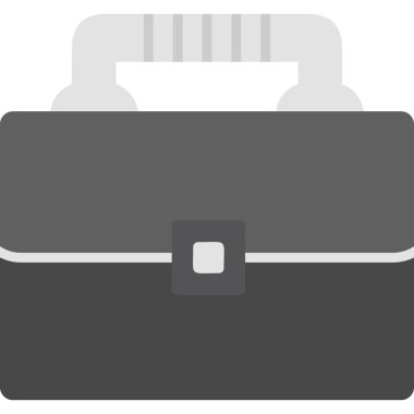 Çanta. Web simgesi basit tasarım 