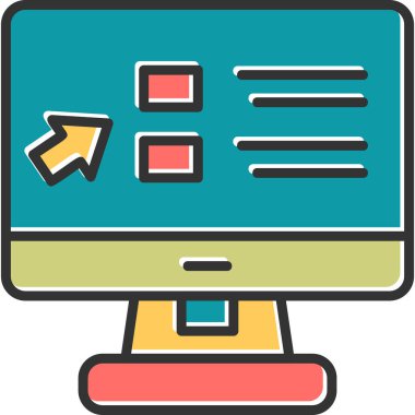 Çevrimiçi Course Üniversitesi web simgesi basit