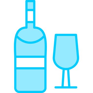 meyve suyu simgesi, vektör illüstrasyonu 