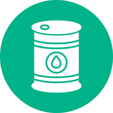 Petrol varil simge vektör çizim