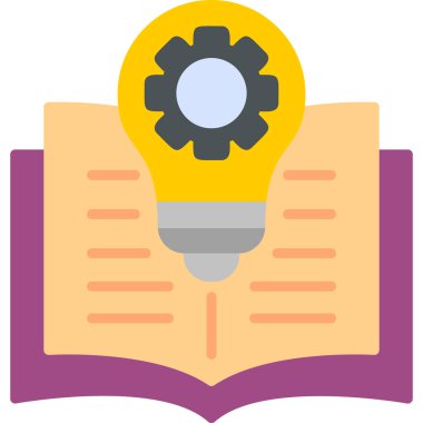 Bir fikrim var. Web simgesi basit illüstrasyon