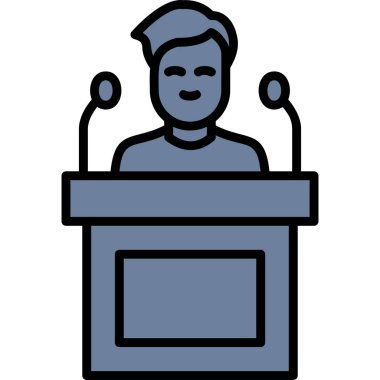 hoparlör vektör illüstrasyonu