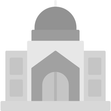 Cami simgesi, web basit illüstrasyon