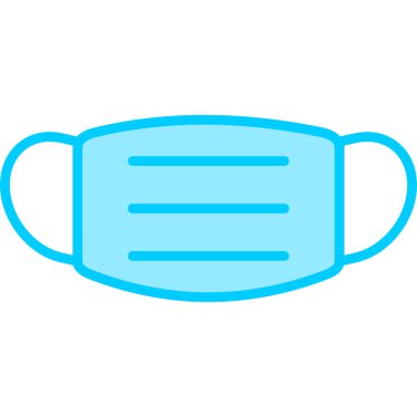 Tıbbi maske. Basit tasarım