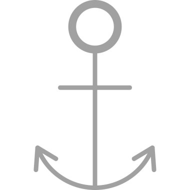 Çapa modern simge vektör illüstrasyonu