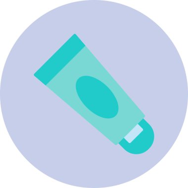 Losyon basit simgesi, vektör illüstrasyonu