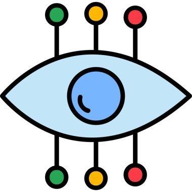 Veri görselleştirme. Web simgesi basit tasarım