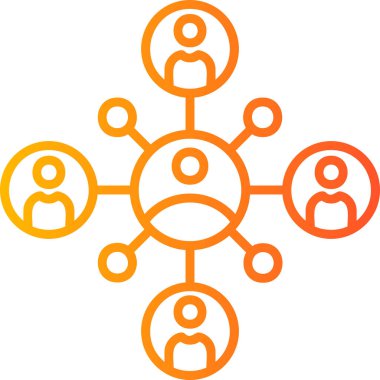 Ağ modern simgesi, vektör illüstrasyonu 