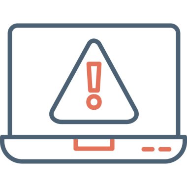 Adware icon modern vector illustration