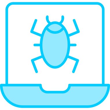 Etkilenmiş modern simge, vektör illüstrasyonu