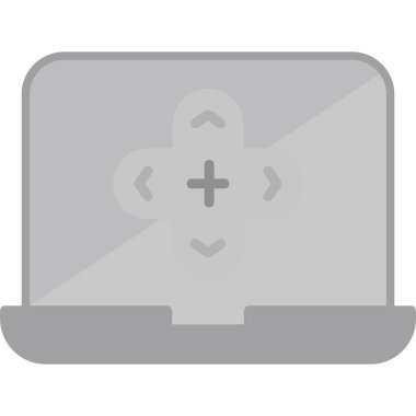 Oyun simgesi konsepti vektör illüstrasyonu