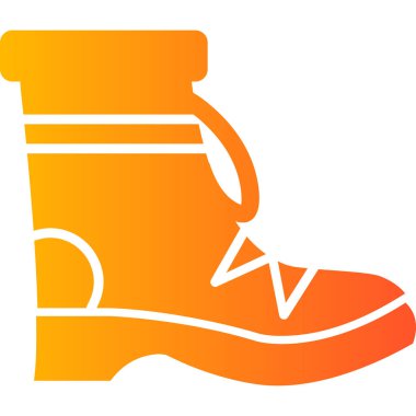 Boot. Web simgesi vektör illüstrasyonu