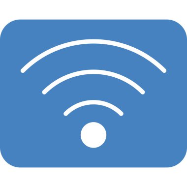 wifi simgesi vektör illüstrasyonu