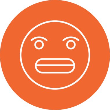 emoji. Web simgesi basit illüstrasyon