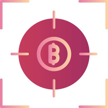 Modern simge vektör illüstrasyonunu hedefle