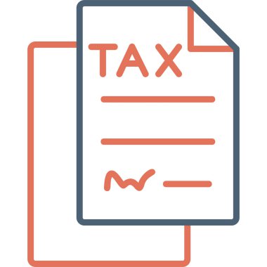 Rapor ver. Web simgesi basit illüstrasyon