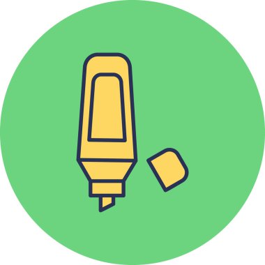 Daha açık. Web simgesi basit illüstrasyon