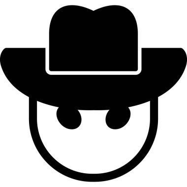 Casus modern simge vektör resimlemesi