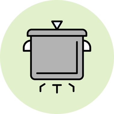 vector illustration of Cooking web icon