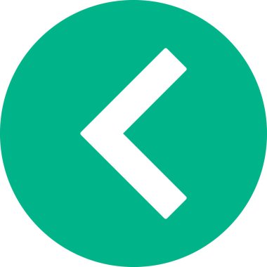 Tek bir sembol simgesinin vektör çizimi