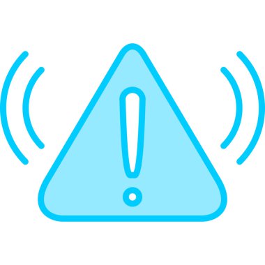 uyarı simgesi vektör illüstrasyonu