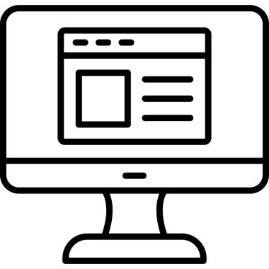 Günlük simgesinin vektör illüstrasyonu