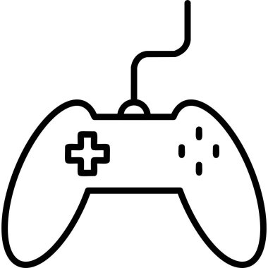 Denetleyici grafik illüstrasyon, video oyunu eğlencesi