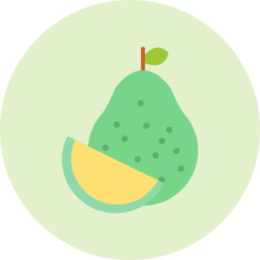 Pomelo modern ikon vektör çizimi