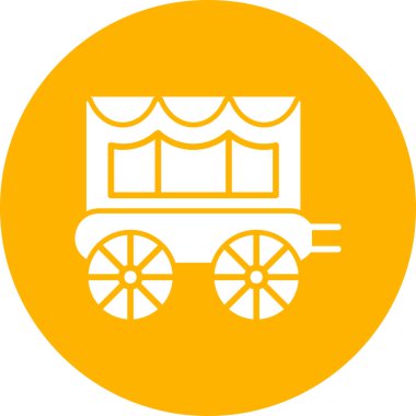 Nakliye modern simgesi, vektör illüstrasyonu