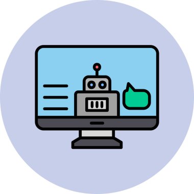 Kişisel ve ticari kullanım için yardımcı illüstrasyon simgesi tasarımı.