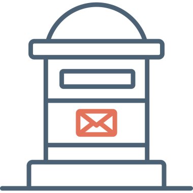 Simge vektör illüstrasyonunu gönder