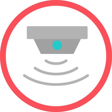 Algılayıcılar web simgesi basit illüstrasyon